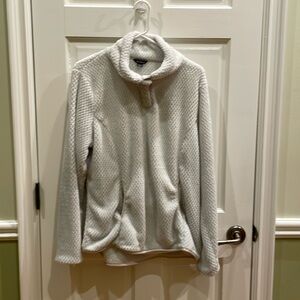Eddie Bauer Sherpa Pullover with Snaps Size XL